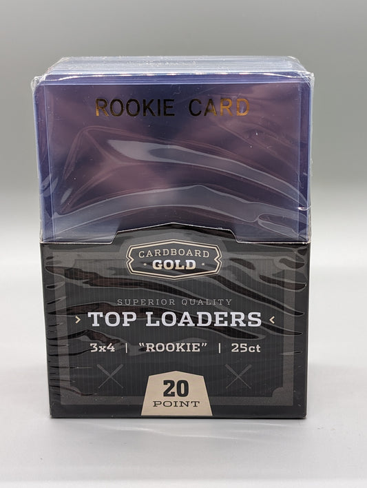 Cardboard Gold Rookie Top Loaders
